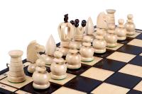 Королевские шахматы большие (44x44cm), традиционные, деревянные