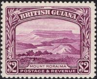 kol.bryt.British Guiana KGVI 2 $ czysty *