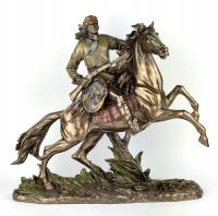 ФИГУРКА ИНДИЙСКИЙ АПАЧ ВЕРХОМ НА ЛОШАДИ В ВЕРОНСКОМ ГАЛОПЕ
