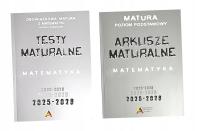 ARKUSZE MATURALNE Z MATEMATYKI + TESTY POZIOM PODSTAWOWY 2025-2028 AKSJOMAT