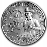 25 centów USA (1976) - 200.rocznica niepodległości USA Mennica Philadelphia