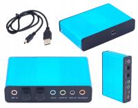 AK103E КАРТА МУЗЫКАЛЬНАЯ ЗВУКОВАЯ 5.1 7.1 SPDIF USB