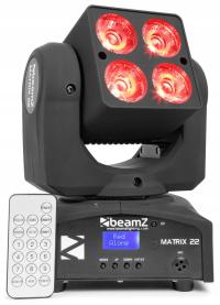 Движущаяся головка BeamZ Matrix22 с 4X 10W CREE LED