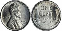 1 cent USA (1943) - A. Lincoln Wheat Penny Mennica Denver