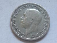 nr1272 Anglia Stara Moneta 6 Pence 1931 SREBRO Georgivs V