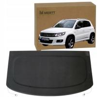 Volkswagen Tiguan I 5N 2007-2015 półka bagażnika pokrywa czarna