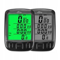 2 x LICZNIK ROWEROWY PRZEWODOWY 28 FUNKCJI LCD DO ROWERU PRĘDKOŚCIOMIERZ IP