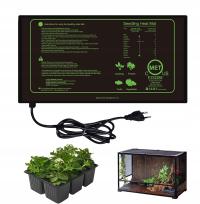 MATA GRZEJNA DO TERRARIUM ROŚLIN SADZONEK TERRARIUM AKWARIUM 25X52.5CM 21W