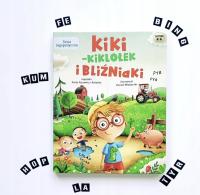 Kiki-Kiklołek i bliźniaki. Książka logopedyczna dla dzieci 0+