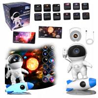 Звездный проектор планетарий светодиодный ночник проектор 13x диск Планета 4K HD