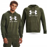 МУЖСКАЯ ТОЛСТОВКА С КАПЮШОНОМ UNDER ARMOUR СПОРТИВНЫЙ КОСТЮМ ХЛОПОК 1379758-390