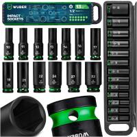 Zestaw nasadek udarowych 13 szt. 1/2