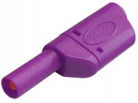 Banan wtyk bezpieczny; wieżowy 4mm; WB502/32A/VT