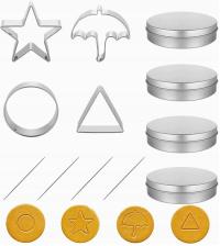 Zestaw Foremek Do Ciastek-squid Game 12pcs