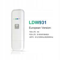 Modem Router LDW931 USB 4G LTE Odblokowany Karta Nano SIM