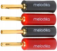Разъем динамика банановый Melodika MDBAN4 - 4 шт