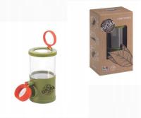 Zestaw Dwukomorowy Pojemnik Do Obserwacji 2 x Lupa