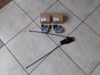 ZAMKI MASKI - LINKI - AUDI A4 B9 - 8W0 - - KOMPLET