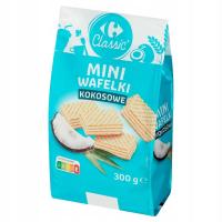 Carrefour Classic Mini кокосовые вафли 300 г