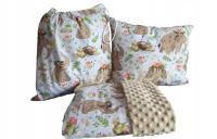 Одеяло с подушкой мешок бесплатно вышивка имя для детского сада 75x120 см