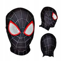Маска Человека-паука для детей маскировка косплей Хэллоуин, черный