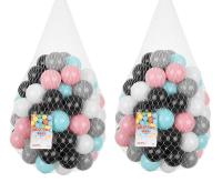 Шарики цветные пластиковые шарики 200 шт