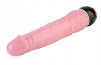 REALISTYCZNY CIELISTY WIBRATOR PENIS DILDO MOCNY