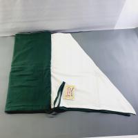 Sztandar heraldyczny zielono-biały 220x120 cosplay