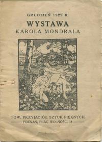 WYSTAWA KAROLA MONDRALA 1929 katalog wystawy