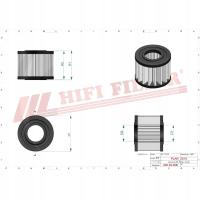 Filtr oleju hydraulicznego HIFI do ładowarek teleskopowych Merlo P27.6