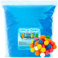 Urządzenie do waty cukrowej Cuda na Patyku Guma balonowa Cukier waty cukrowej 500g Doypack S niebieski 1 W