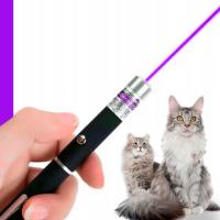Mocny laser FIOLETOWY / wskaźnik laserowy prezentacyjny PT0008-2