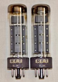 ЛАМПА RFT EL34 ПАРА & 6CA7 KT77