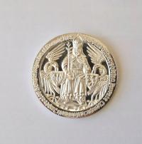 MEDAL NIEMCY 600 LAT MIASTA KREFELD SREBRO