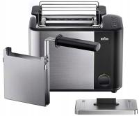 Toster Braun HT 5015 BK czarny 1000W 2 tosty Automatyczne wyłączenie