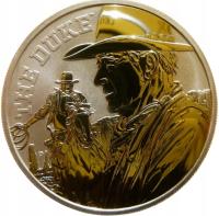 1$ TUVALU 2020 - THE DUKE WAYNE SREBRO 999 UNCJA