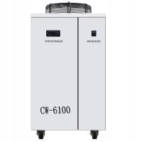 CW-6100 Laserowy system chłodzenia z przemysłowym agregatem chłodniczym o pojemności 15 l