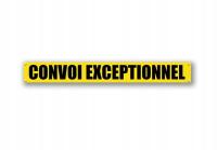 BANER ODBLASKOWY CONVOI EXCEPTIONNEL / BRED LAST