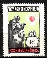 Mozambik 1963 Mi zwa 65 Czyste **