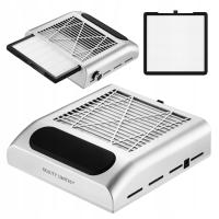 МОЩНОСТЬ 80В ФИЛЬТРА ПАТРОНА ХЕПА СЕРЕБРА ПОГЛОТИТЕЛЯ ПЫЛИ НОГТЯ ФИЛИРОВАЛЬНОЙ МАШИНЫ