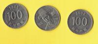 KOREA 100 WON 2005 r.