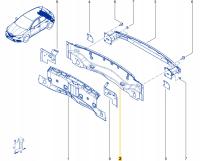 Pas tylny Renault Megane IV HB