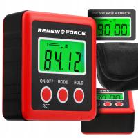 Цифровой Угол Метр Магнит, Транспортир, Электронный Уровень Красный