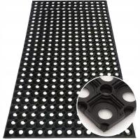 КОВРИК ДЛЯ ДВЕРИ АЖУРНЫЙ РЕЗИНОВЫЙ НАРУЖНЫЙ ТОЛСТЫЙ 22 ММ 50X100 СМ