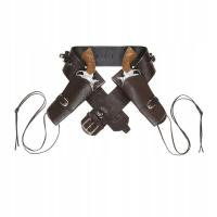 КОВБОЙСКИЙ ПОЯС КОБУРА ДЛЯ ОРУЖИЯ АКСЕССУАРЫ КАРНАВАЛ