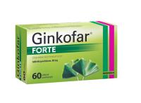 Ginkofar Forte 80 mg pamięć koncentracja 60 tabletek miłorząb japoński lek