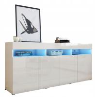 Комод в гостиную белый глянец 175 см ПРЕМИУМ