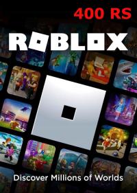 400 RS Robux ROBLOX код подарочная карта ключ