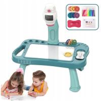 Niebieski Projektor do Rysowania Stolik Mazaki