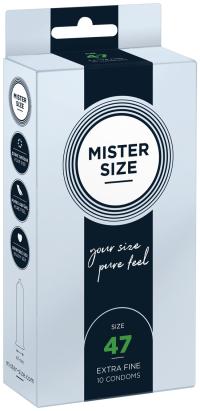 Мистер размер 47 мм презервативы подходят для окружности 10 шт.